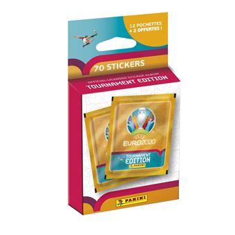 Blister de 14 pochettes Panini Foot Stickers UEFA EURO 2020