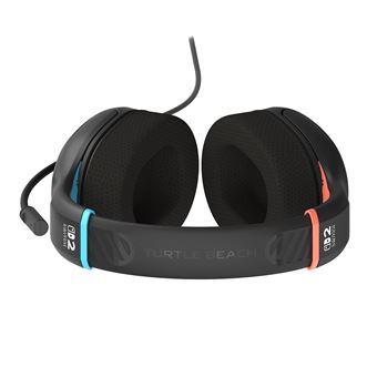 Casque Gaming filaire Turtle Beach® Airlite™ Fit Noir Charbon pour Nintendo Switch™ 2 Nintendo Switch™ Nintendo Switch™ Lite et Nintendo Switch™ Modèle OLED