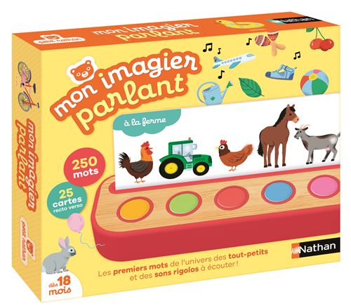 Jeu D'Éveil Nathan Mon Imagier Parlant