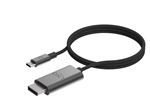 Câble vidéo LinQ Display Port(M) vers USB-C(M) 2 m Noir