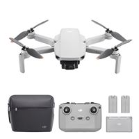 DJI Mini 4 Pro Fly More + RC 2 - Drone Pliable 4K <249g - 34 Min D'Autonomie - Bundle Avec 3 Batteries