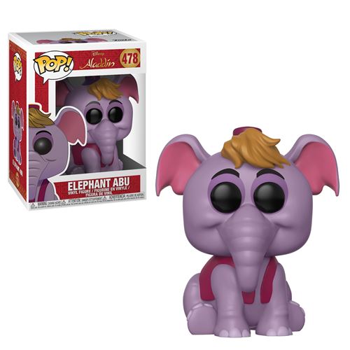 DISNEY-BOBBLE HEAD POP N°478-ALADDIN:ELEPHANT ABU