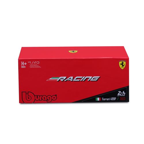 Voiture Bburago Ferrari Racing 499P LMH 2023 51 - Bburago