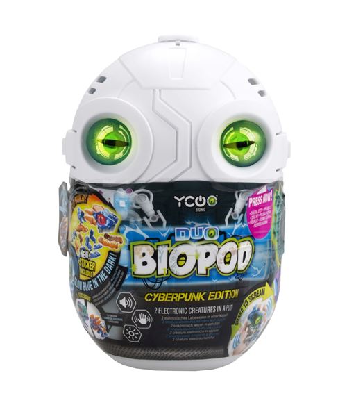 Ycoo Multi-Couleurs Biopod Duo Cyperpunk - Robot - Effets Sonores Et Lumineux - 8 Creatures A Collectionner - Des 5 Ans - Neuf - Image 4