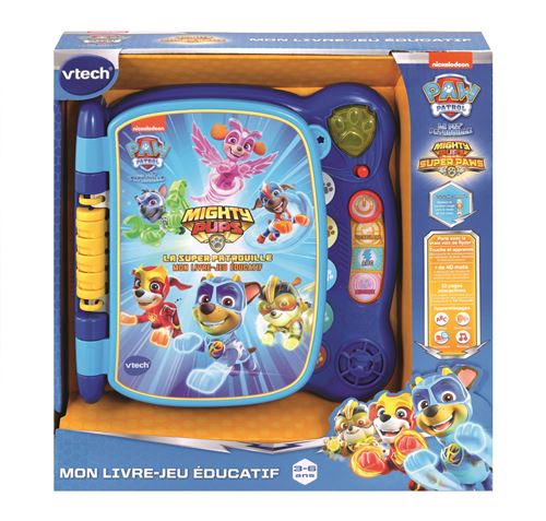 Mon Livre Jeu Educatif - Vtech - Pat Patrouille