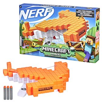 Jeu de plein air Nerf Minecraft Arbalète Pillager's Crossbow