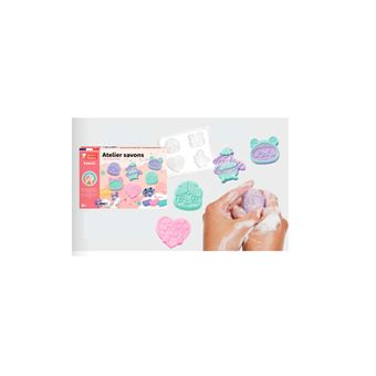 Coffret Graine creative Atelier Savons Kawaii 3 couleurs