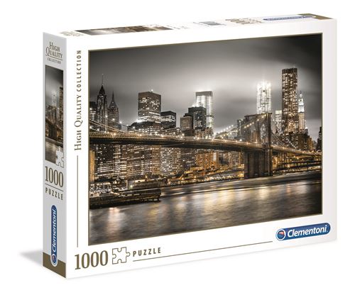 Puzzle 1000 pièces Clementoni High Quality New York