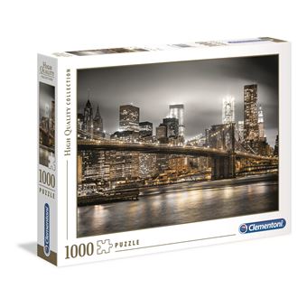 Puzzle 1000 pièces Clementoni High Quality New York - 1