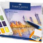 Boîte de 24 Aquarelles en godets Faber-Castell Creative Studio