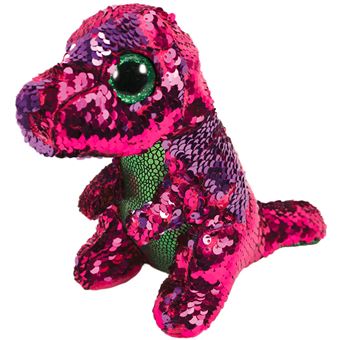 Peluche TY Flippables Medium Stompy le Dinosaure