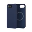 Coque en silicone MagSafe WeFix Bleu pour iPhone 16e et 17e