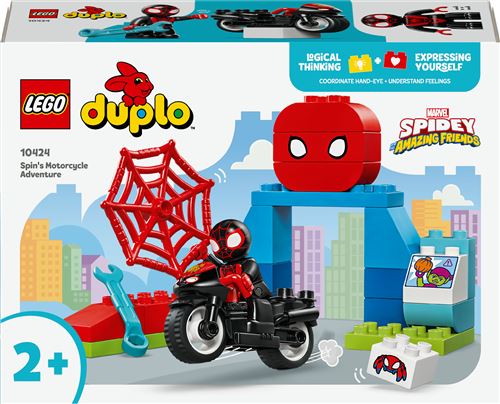 LEGO® DUPLO® Marvel 10424 L’aventure en moto de Spin