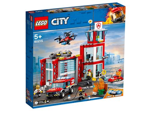 LEGO® City Action 60215 La caserne de pompiers