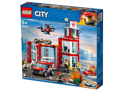 lego city caserne de pompier