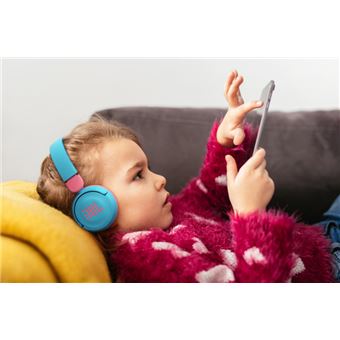 Casque audio filaire pour enfant JBL JR 310 Bleu et rose - Casque audio