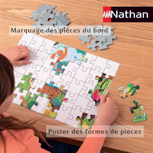 Puzzle Carte du monde 250 pcs - Nathan 868834 - Puzzle pour enfant