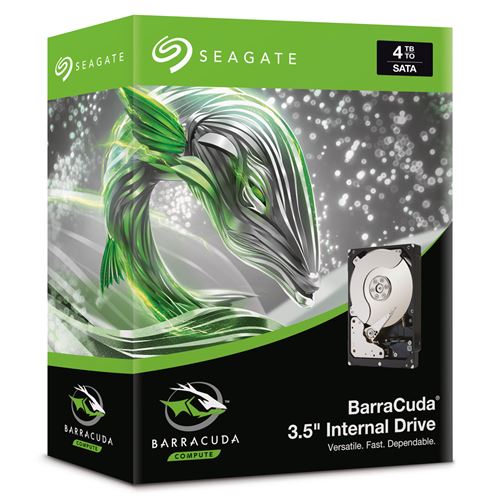 Seagate BarraCuda 4 To (ST4000DM004) - Disque dur interne - Garantie 3 ans  LDLC