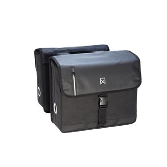 Sacoche Solide De Vélo Willex Bisonyl 18L Noir - Porte Bagage, Sacoche, Panier Vélo