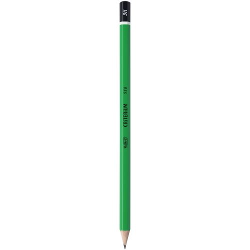 Bic Criterium 550 Boîte de 12 Crayons Graphite 3H 