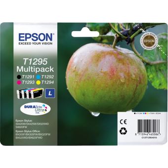 Epson T1295 Multipack - Pack de 4 - noir, jaune, cyan, magenta