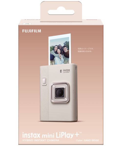 Appareil Photo Instantané Hybride Fujifilm Instax Mini LiPlay+ – Écran LCD, Flash Auto - vue 3