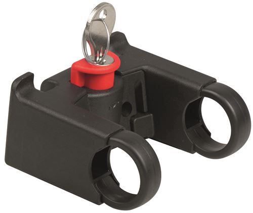 Klickfix Fixation Pour Cintre Avec Serrure + Collier Et 31.8 Noir Taille 26 - Image 3