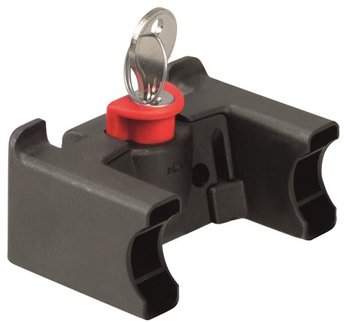 Fixation Klickfix Avant Panier/sacoche Diametre Cintre 22-26 Mm   Avec Antivol A Cle