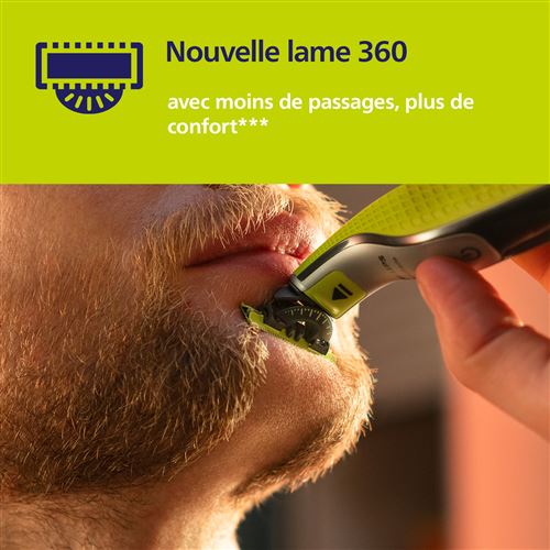 Philips QP240/50 OneBlade Lames de Rechange, Lot de 4 Philips QP240/50 OneBlade Lames de Rechange, Lot de 4