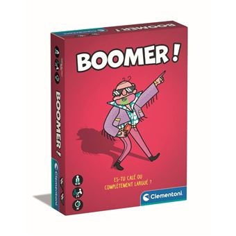 Jeu d’ambiance Clementoni Boomer