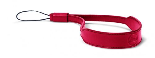 Dragonne en cuir Leica Rouge pour C-LUX