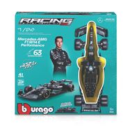 BBURAGO 1/43 Alpine F1 2023 #Gasly – Réplique Métal Avec Casque – Saison 2023 – Collection Formule 1