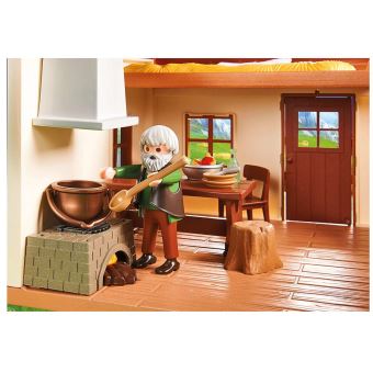 Playmobil Heidi 70253 Heidi avec grand père et chalet