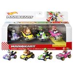 Pack de 4 voitures Hot Wheels Mario Kart N°1