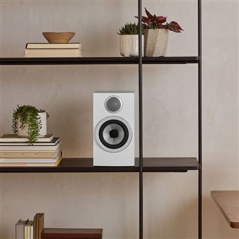 Enceintes bibliothèques Bowers & Wilkins 707 S3 Blanc Vendues par paire