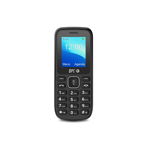 Téléphone portable basique Smart Products connection Talk Double SIM 32 Mo 1.77 Noir