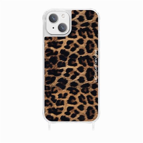 imprimée magsafe Leopard avec anneau iPhone 15 - vue 2