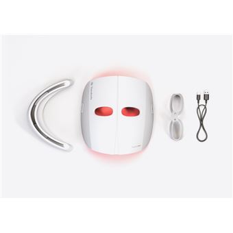 Masque facial LED Therabody TheraFace Blanc