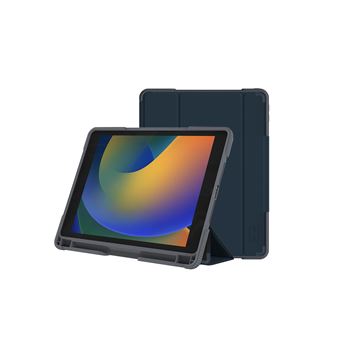 Folio Academy MW pour iPad 10.2" 7ème génération 8ème génération 9ème génération 2019 2020 et 2021 Bleu - 1