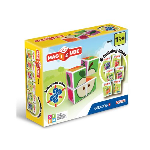 Jeu de construction Geomag Magicube Les fruits