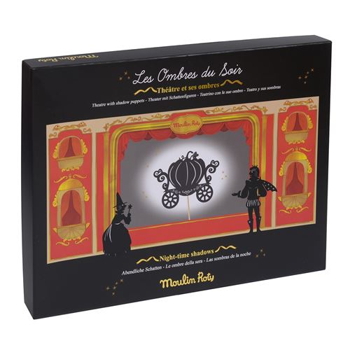 Théâtre en carton et ses ombres Moulin Roty Les ombres du soir