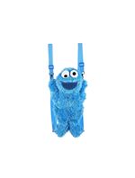 Sac à dos en peluche Miniso Sesame Street Cookie Monster Bleu