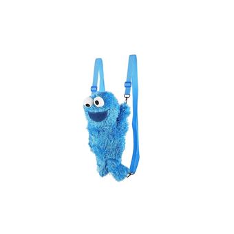 Sac à dos en peluche Miniso Sesame Street Cookie Monster Bleu