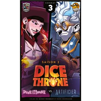 Dice Throne Saison 2 - Artificier vs Pirate Maudite