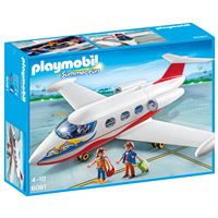 Playmobil 1.2.3 - Avion avec pilote et vacancière - 70185 – Yoti