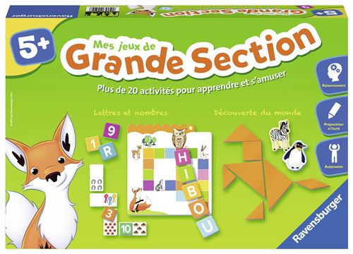 Coffret Mes Jeux De Grande Section Ravensburger