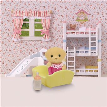 Playset Sylvanian Families Bébé Labrador - Figurine pour enfant