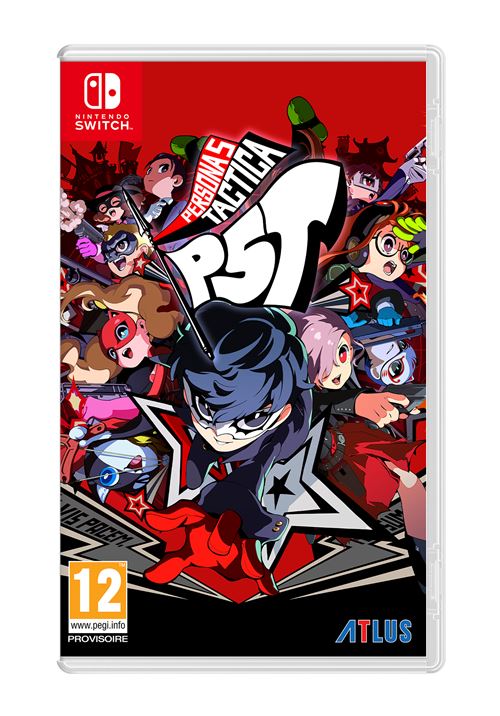 Pochette avant du jeu Persona 5 Tactica Nintendo Switch