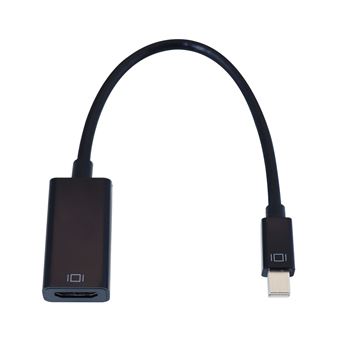 Temium Mini DisplayPort naar HDMI-adapter 20 cm Zwart - 1