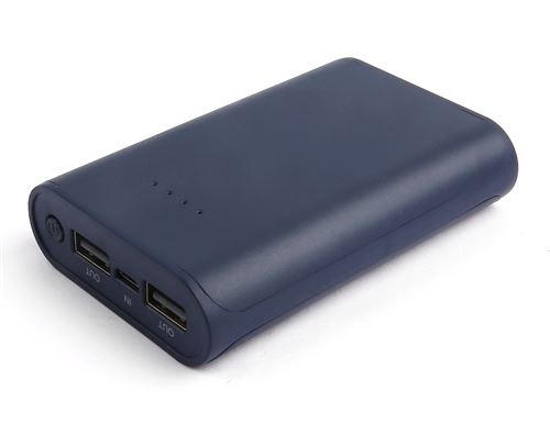 Temium 7500 mAh Powerbank Blauw